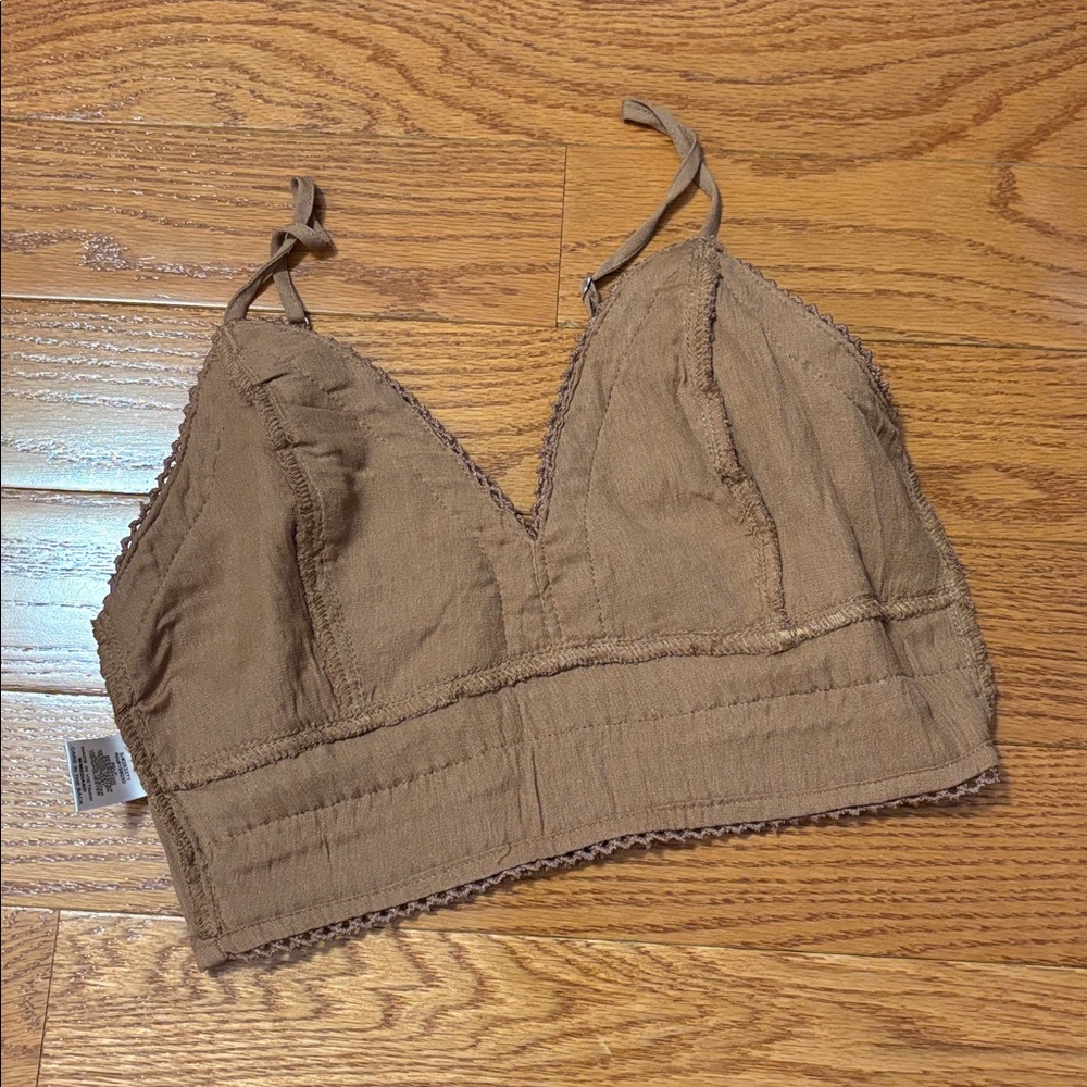 Love Tree Mauve Crochet Lace Bralette Crop Top - Picture 8 of 14